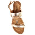 Rose Gold - Lifestyle - Lunar Womens-Ladies Danby Sandals