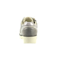 Grey - Back - Lunar Womens-Ladies Aubrey Trainers