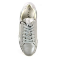 Grey - Side - Lunar Womens-Ladies Aubrey Trainers