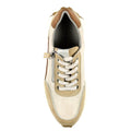 Beige - Lifestyle - Lunar Womens-Ladies Calvin Trainers