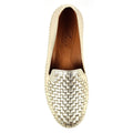 Gold - Side - Lunar Womens-Ladies Garbo Leather Shoes