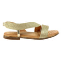 Gold - Side - Lunar Womens-Ladies Bindi Sandals