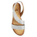 Silver - Lifestyle - Lunar Womens-Ladies Bindi Sandals