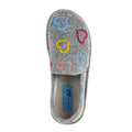 Grey - Lifestyle - Lunar Womens-Ladies Joyful Slippers