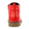 Red - Back - Lunar Womens-Ladies Claire II Leather Ankle Boots