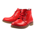 Red - Lifestyle - Lunar Womens-Ladies Claire II Leather Ankle Boots