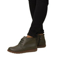 Green - Lifestyle - Lunar Womens-Ladies Claire II Leather Ankle Boots