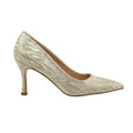 Gold - Side - Lunar Womens-Ladies Jada Court Shoes