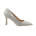 Silver - Side - Lunar Womens-Ladies Jada Court Shoes