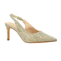 Gold - Front - Lunar Womens-Ladies Janine Sling Back Shoes