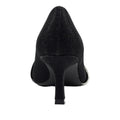 Black - Back - Lunar Womens-Ladies Kalina Court Shoes