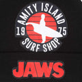 Black - Side - Jaws Amity Surf Shop Beanie