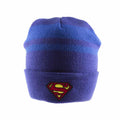 Blue - Front - Superman Logo Beanie