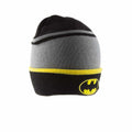 Black - Side - Batman Logo Beanie