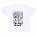 White - Front - Star Wars Unisex Adult Anime T-Shirt