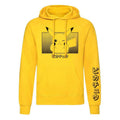 Yellow - Front - Pokemon Unisex Adult Katakana Pikachu Hoodie