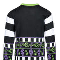 Black-White-Green - Back - Beetlejuice Unisex Adult Strange And Unusual Knitted Jumper