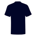 Navy-Red-White - Back - Captain America Unisex Adult Shield T-Shirt