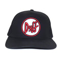 Black - Side - Simpsons Duff Baseball Cap