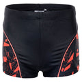 Black-Puffin's Bill - Front - Aquawave Boys Idaro Logo Swim Shorts