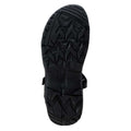 Black - Back - Elbrus Mens Wideres Sandals