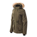 Olive Night - Side - Iguana Womens-Ladies Nermin Winter Jacket