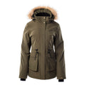 Olive Night - Front - Iguana Womens-Ladies Nermin Winter Jacket