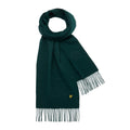 Dark Green - Front - Lyle & Scott Lambswool Scarf