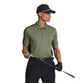 Cactus Green-Jet Black - Front - Lyle & Scott Mens Striped Golf Polo Shirt