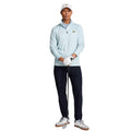 Club Blue - Side - Lyle & Scott Mens Technical Quarter Zip Midlayer