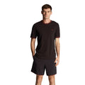 Jet Black - Front - Lyle & Scott Mens Tonal Swim Shorts