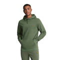 Cactus Green - Front - Lyle & Scott Mens Fly Fleece Tracksuit Bottoms