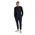 Dark Navy - Lifestyle - Lyle & Scott Mens Tape Crew Neck Sports Sweatshirt