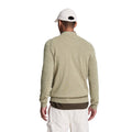 Sage Uniform Marl - Back - Lyle & Scott Mens Lambswool Blend Crew Neck Long-Sleeved Jumper