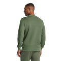 Cactus Green - Back - Lyle & Scott Mens Fly Fleece Crew Neck Sports Sweatshirt