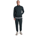 Dark Navy - Front - Lyle & Scott Mens Tape Tracksuit Bottoms