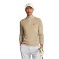 Safari - Side - Lyle & Scott Mens Merino Wool Quarter Zip Golf Jumper