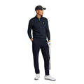 Dark Navy - Lifestyle - Lyle & Scott Mens Merino Wool Quarter Zip Golf Jumper