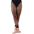 Black - Front - Silky Dance Girls Fishnet Footless Dance Tights