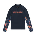 Orange - Front - Animal Womens-Ladies Lillie Printed Rash Guard