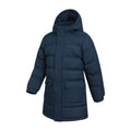 Dark Blue - Lifestyle - Mountain Warehouse Childrens-Kids Water Resistant Longline Padded Jacket