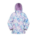 Pale Pink - Front - Mountain Warehouse Childrens-Kids Snowdrop Watercolour Ski Jacket