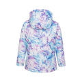 Pale Pink - Back - Mountain Warehouse Childrens-Kids Snowdrop Watercolour Ski Jacket