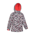 Coral - Side - Mountain Warehouse Childrens-Kids Snowdrop Watercolour Ski Jacket