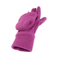 Pink - Lifestyle - Mountain Warehouse Childrens-Kids Fingerless Fleece Mittens