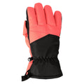 Red-Black - Front - Mountain Warehouse Childrens-Kids Extreme Waterproof Ski Gloves