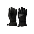 Black - Lifestyle - Mountain Warehouse Childrens-Kids Extreme Waterproof Ski Gloves