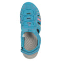 Light Teal - Pack Shot - Mountain Warehouse Childrens-Kids Bay Sandals