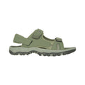 Khaki Green - Lifestyle - Mountain Warehouse Mens Z4 Synthetic Suede Sandals