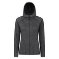 Black - Front - Mountain Warehouse Womens-Ladies Nevis Full Zip Hoodie